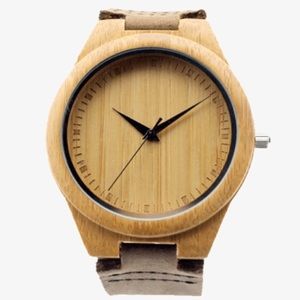 Bamboo Face Watch 🌵